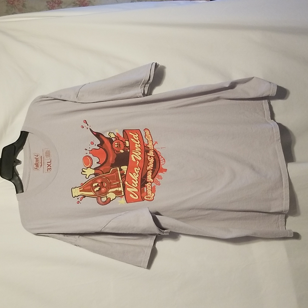 Mens Graphic t-shirt Nuka-World 3X